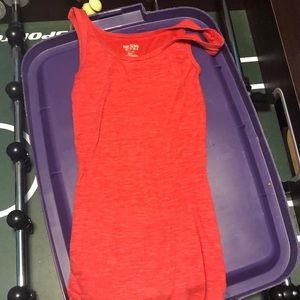 Red tank top